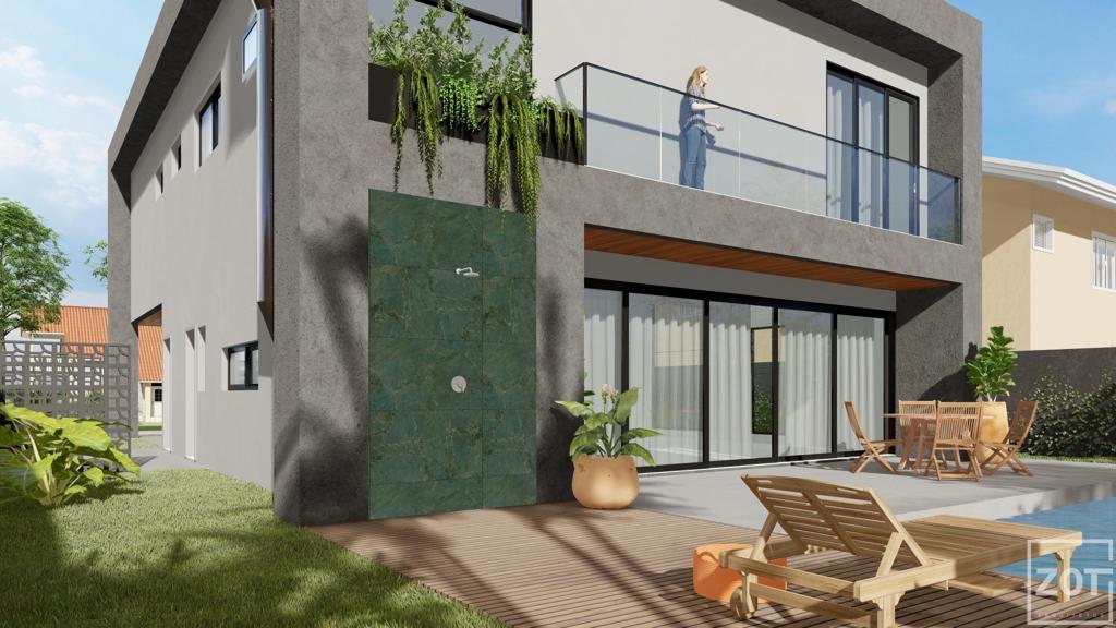 Projeto 3D de residência de alto padrão
